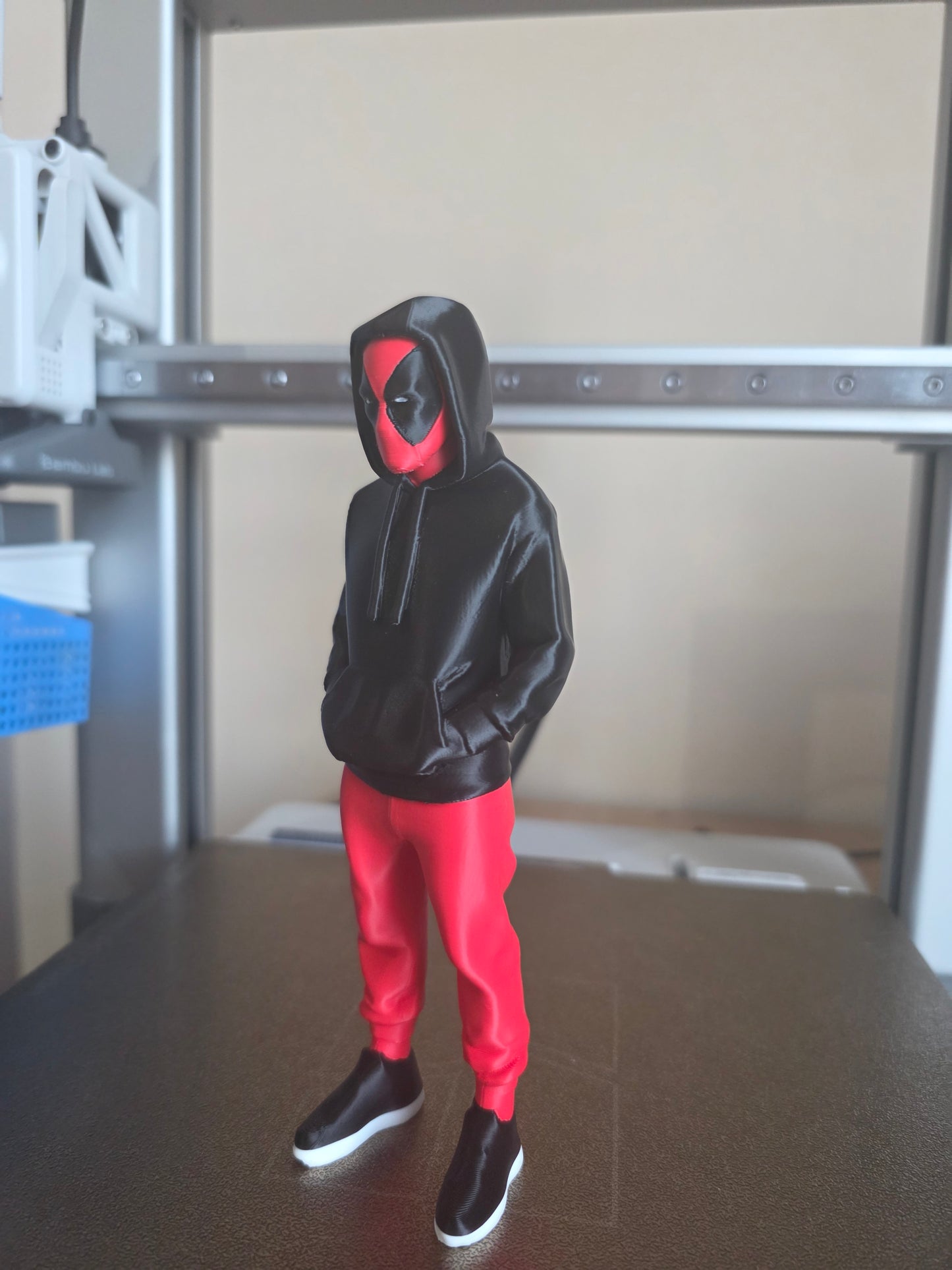 Urban Deadpool 3D Printed Figure – Made to Order, Unique Collectible, Fun Gift