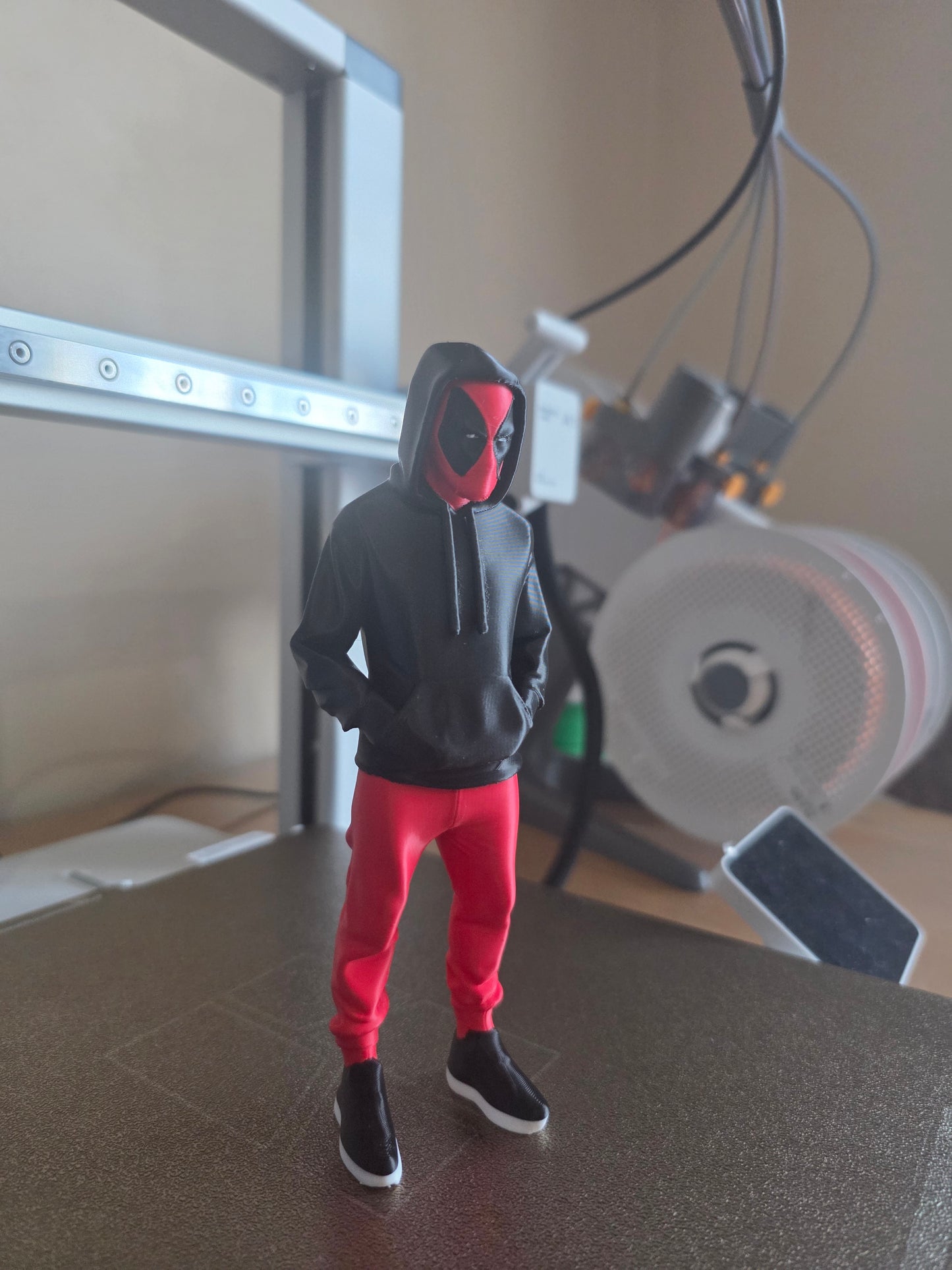 Urban Deadpool 3D Printed Figure – Made to Order, Unique Collectible, Fun Gift