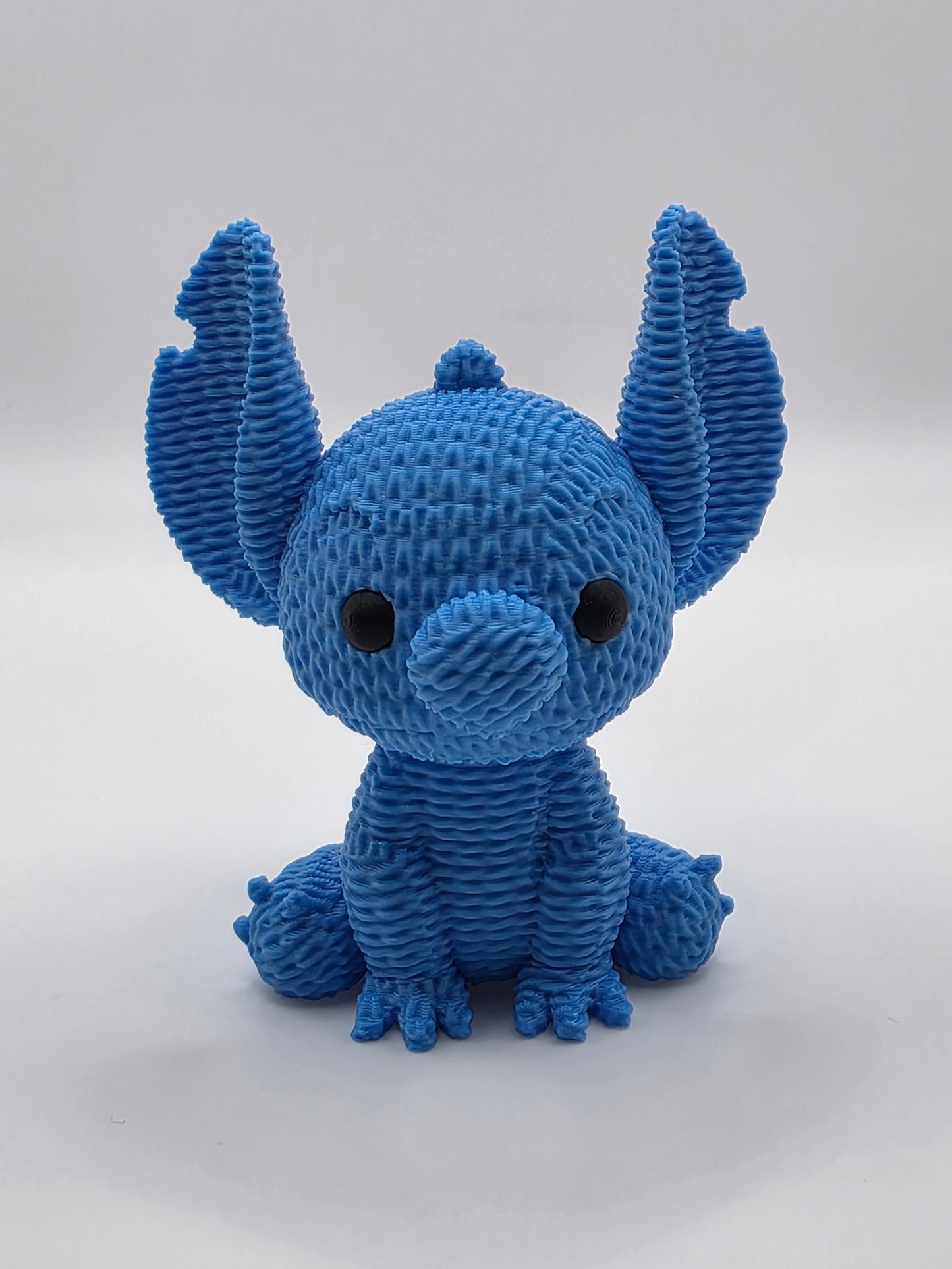 Cute Knitted Stitch – 3D Printed Toy