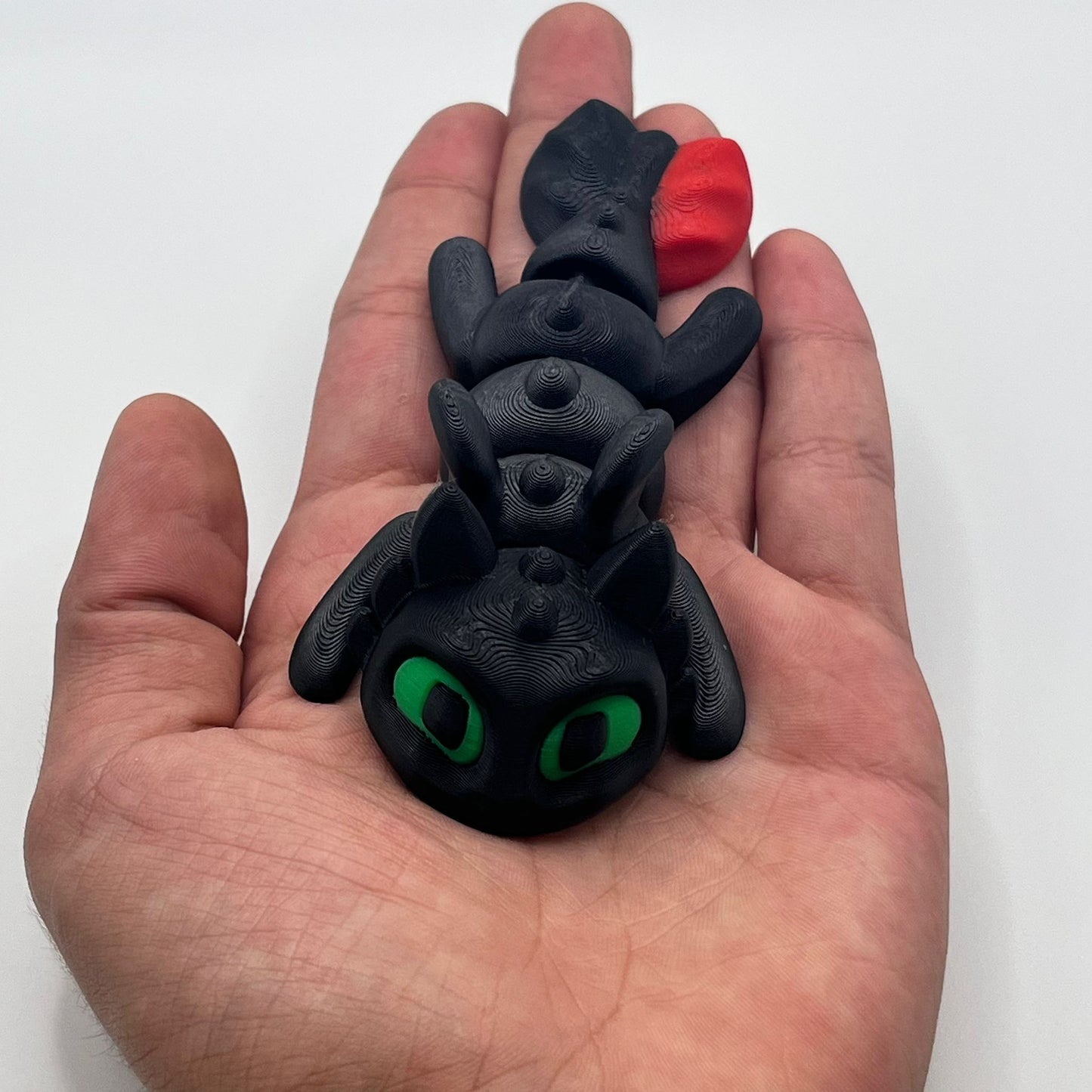 Nightfury Dragon – 3D Printed Articulated Fantasy Collectible