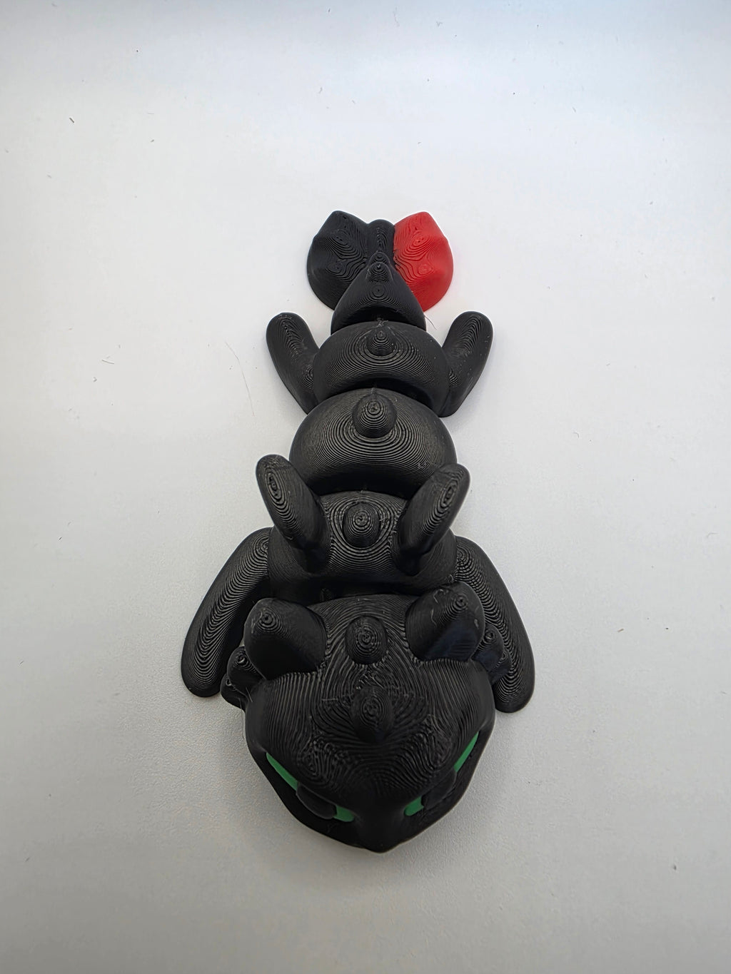 Toothless Night Fury Dragon – 3D Printed Collectible (12cm) | Printed in the UK