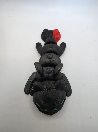 Nightfury Dragon – 3D Printed Articulated Fantasy Collectible