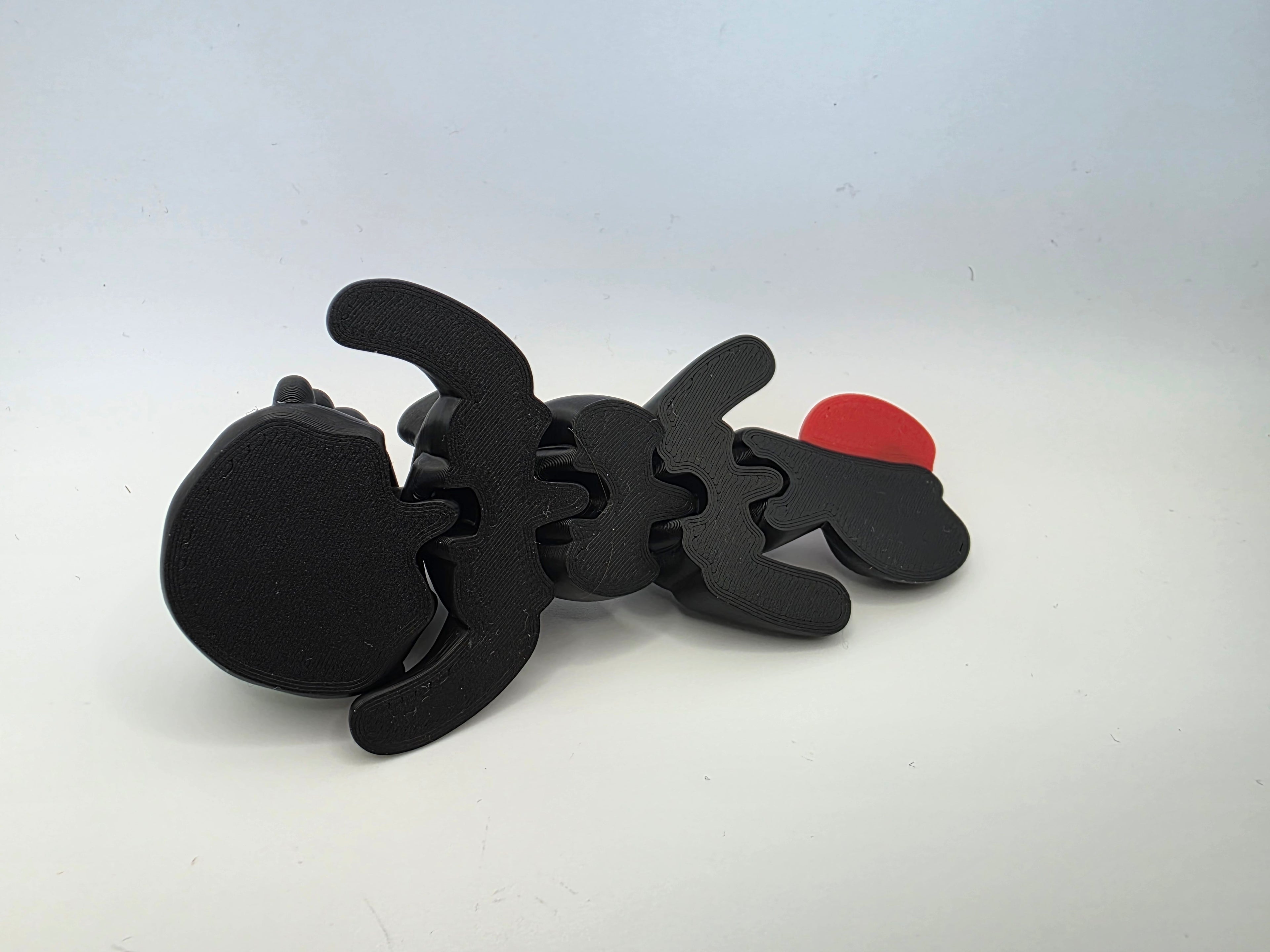 Toothless Night Fury Dragon – 3D Printed Collectible (12cm) | Printed in the UK