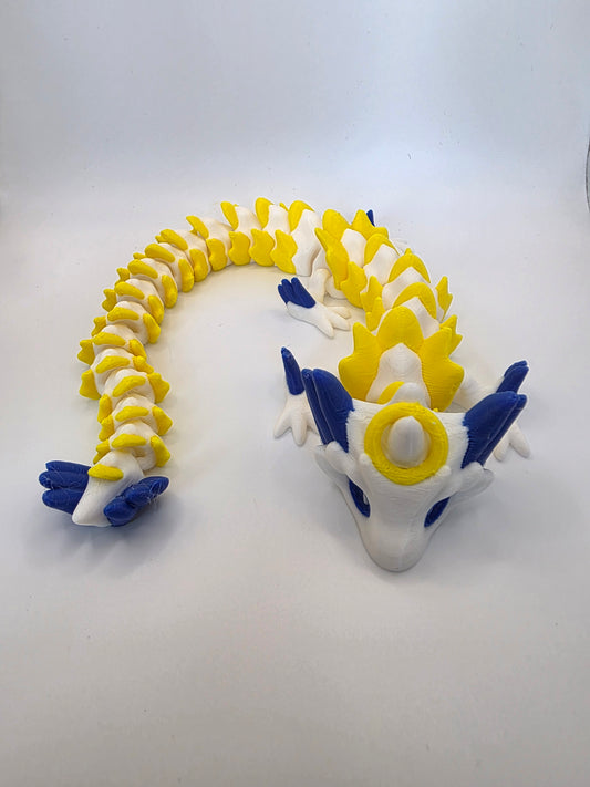 Angel Dragon – Articulated 3D Printed Collectible - 37cm