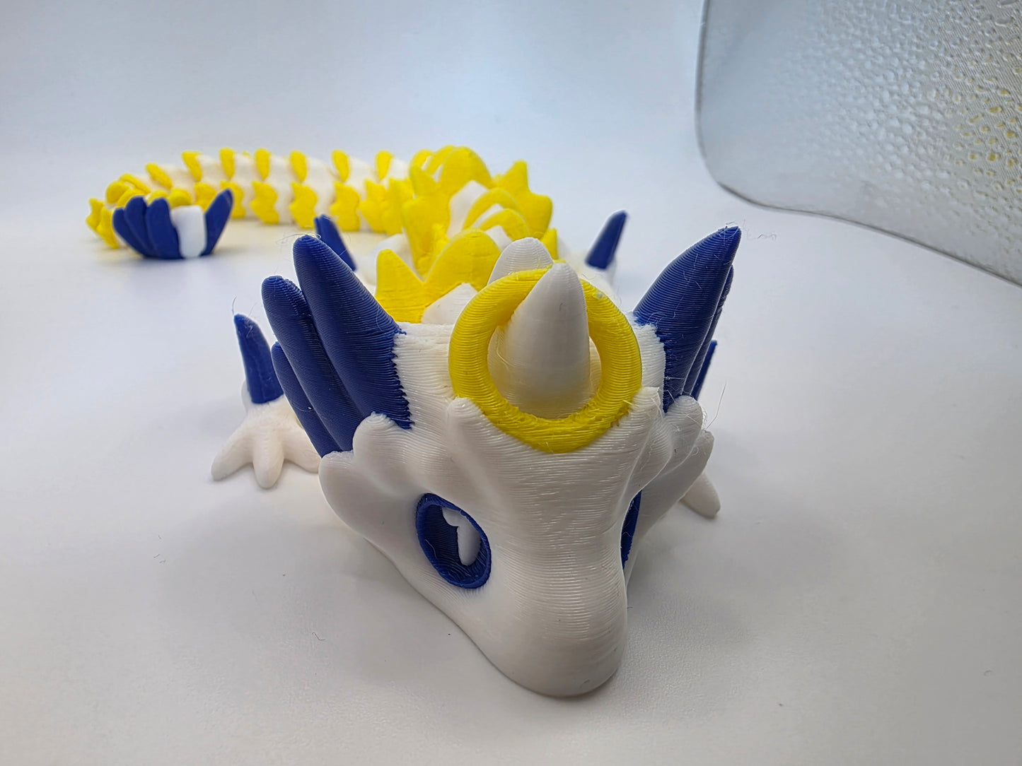 Angel Dragon – Articulated 3D Printed Collectible - 37cm