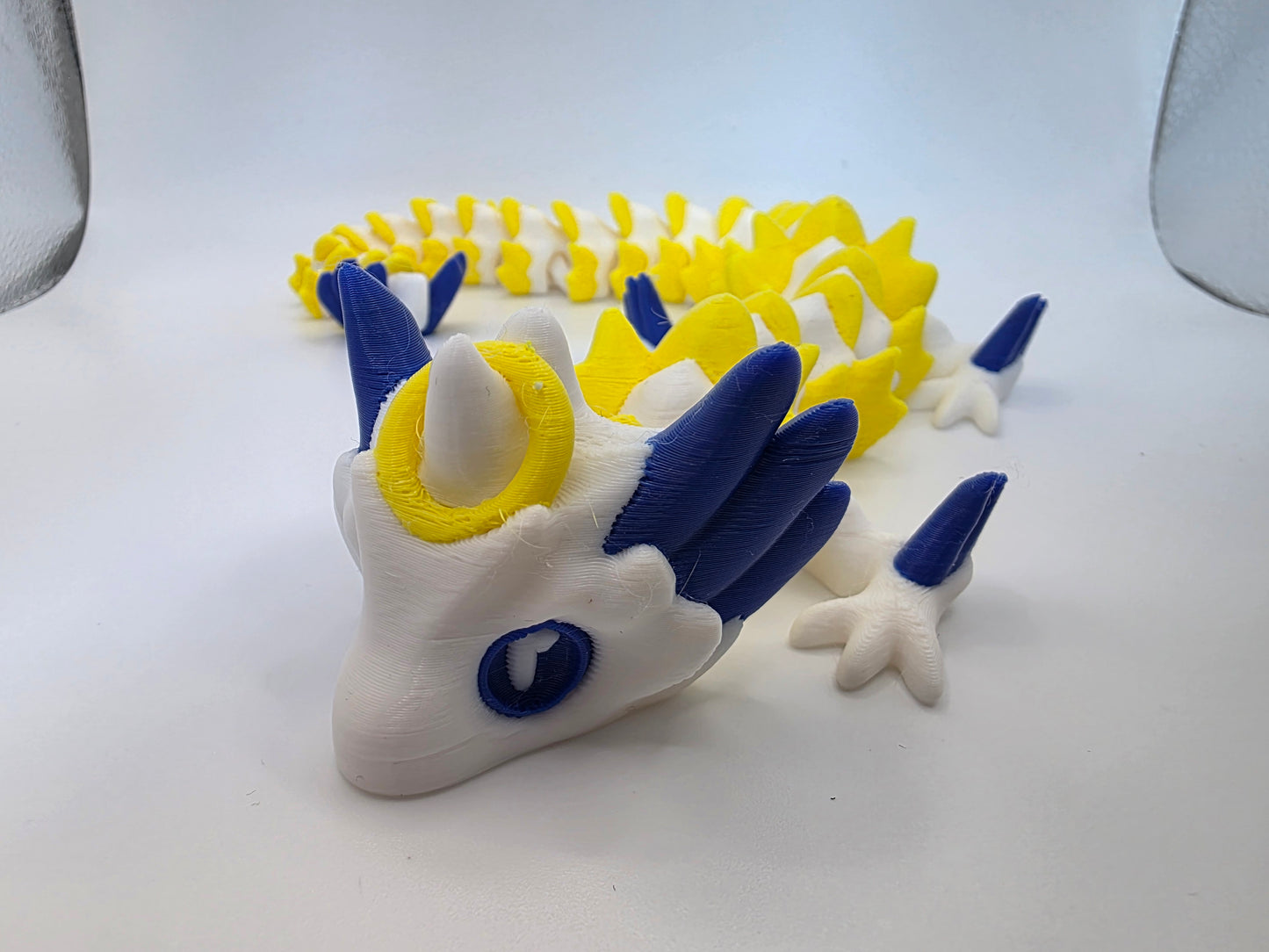 Angel Dragon – Articulated 3D Printed Collectible - 37cm