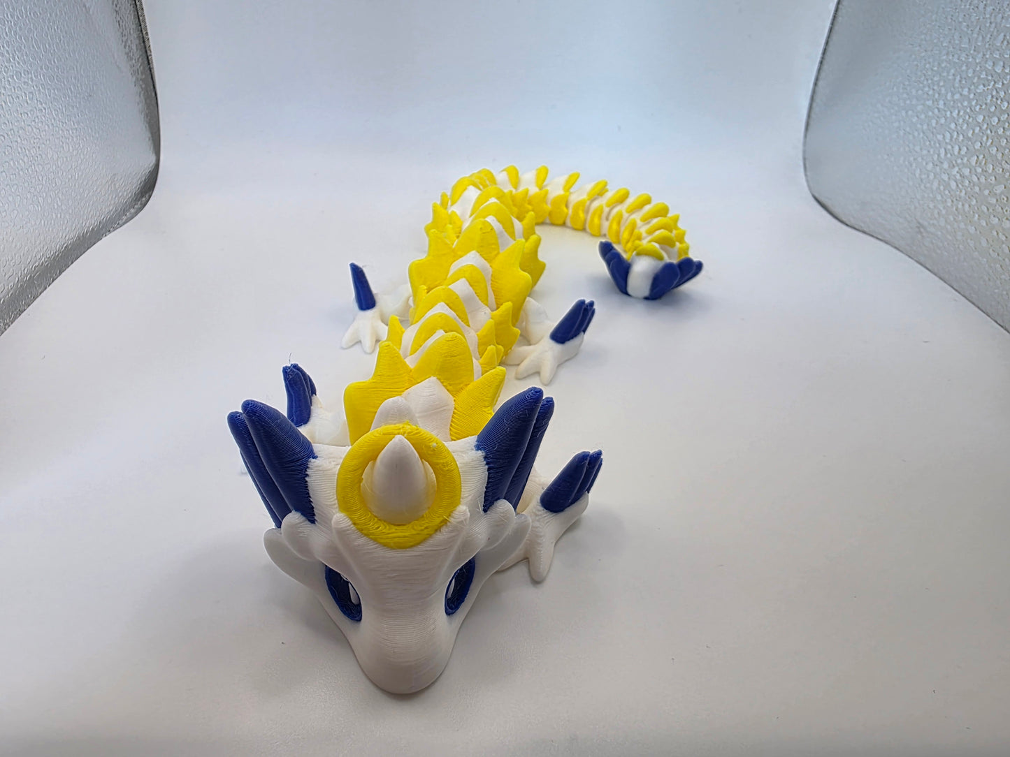Angel Dragon – Articulated 3D Printed Collectible - 37cm