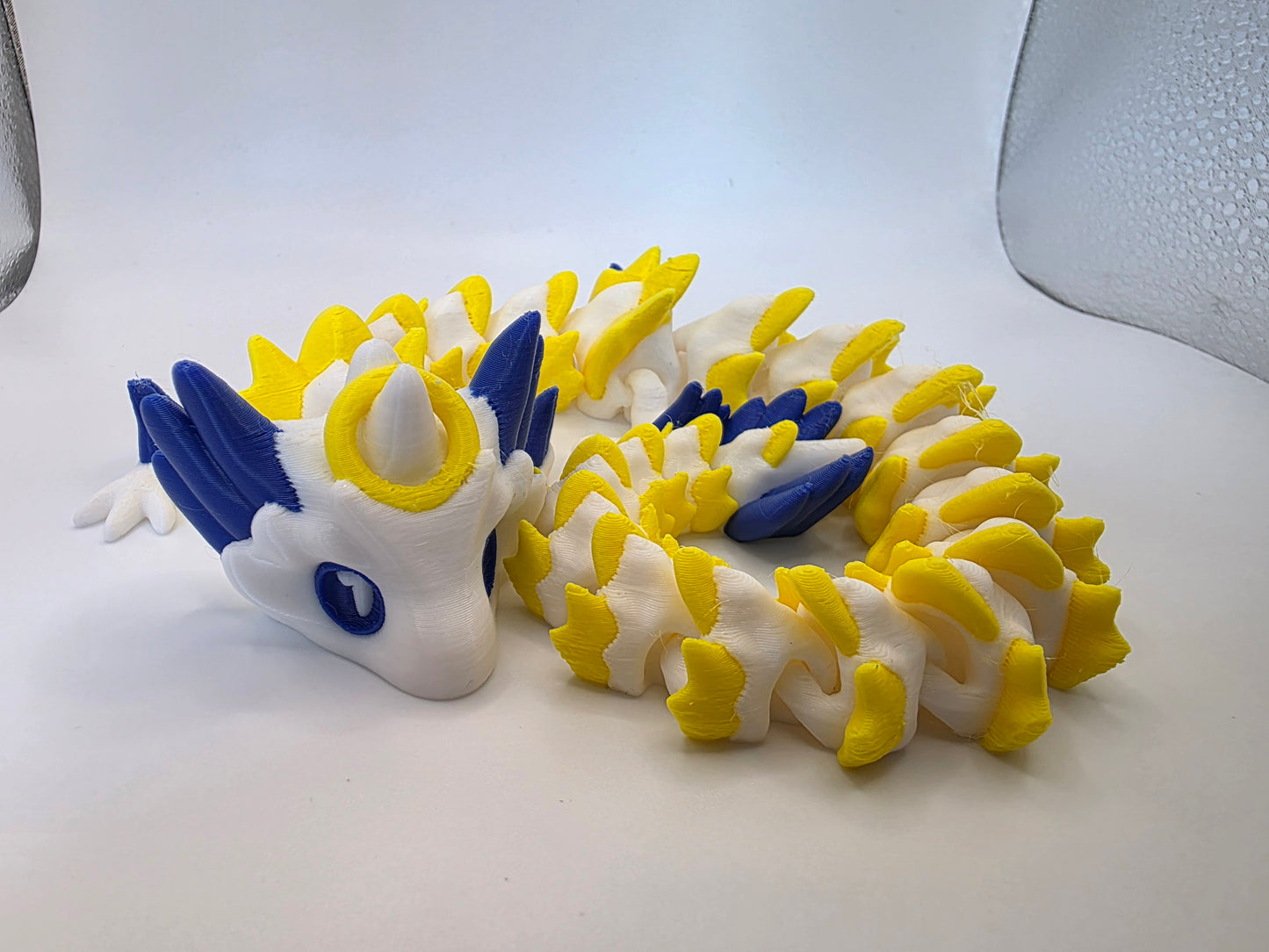 Angel Dragon – Articulated 3D Printed Collectible - 37cm