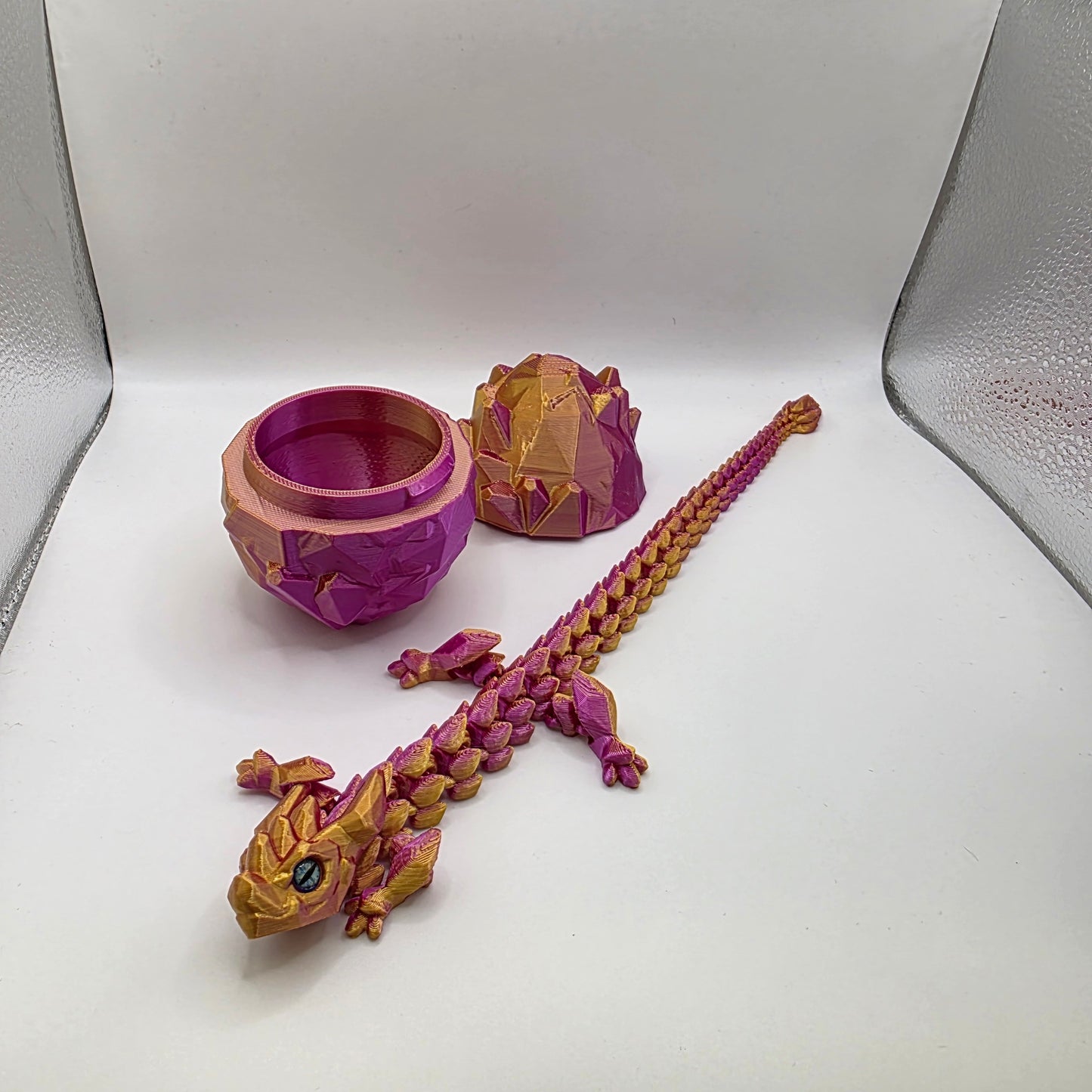 3D Printed Crystal Dragon Egg