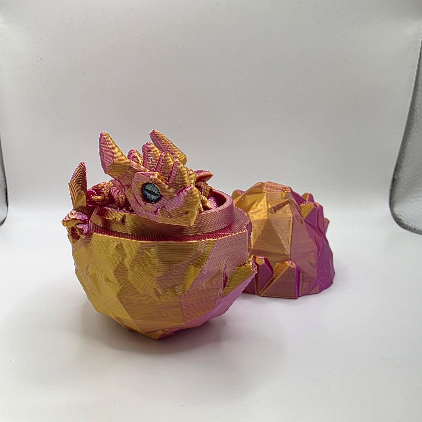 3D Printed Crystal Dragon Egg