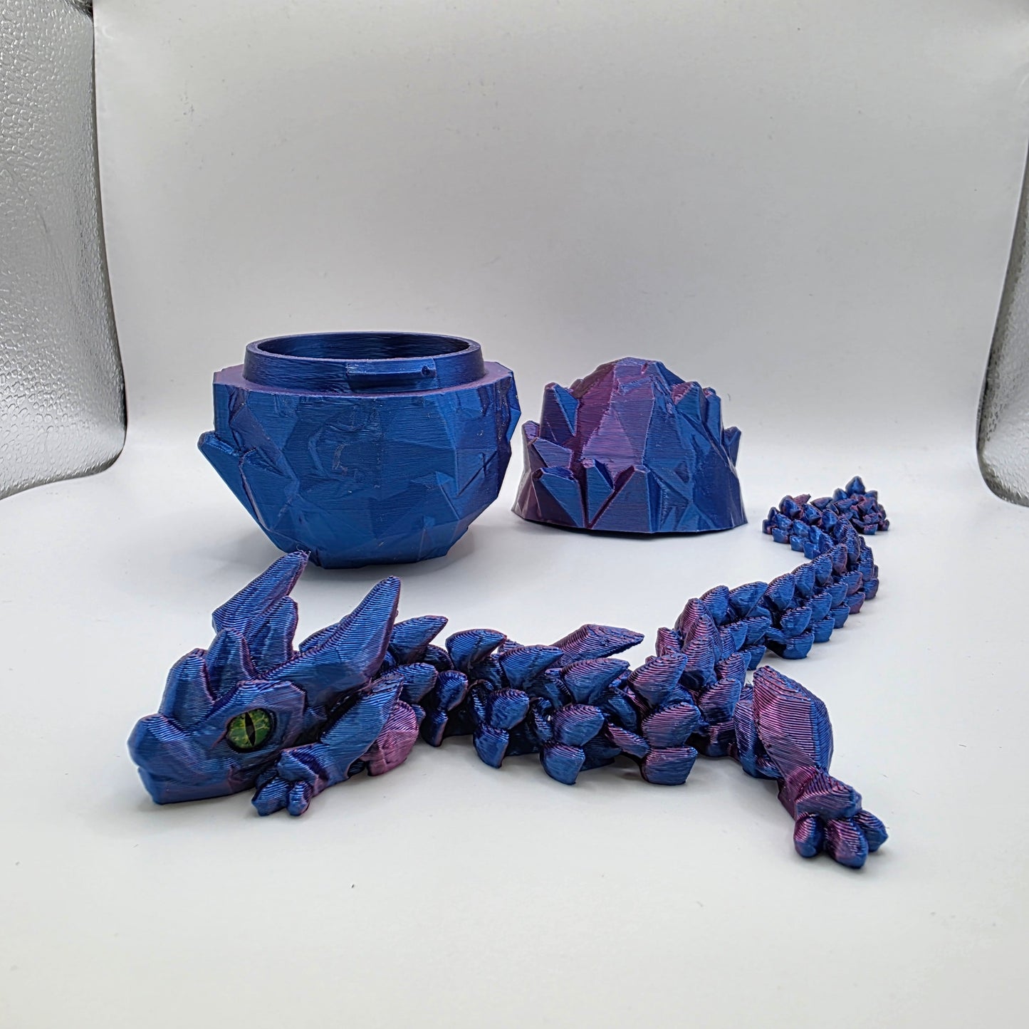 3D Printed Crystal Dragon Egg