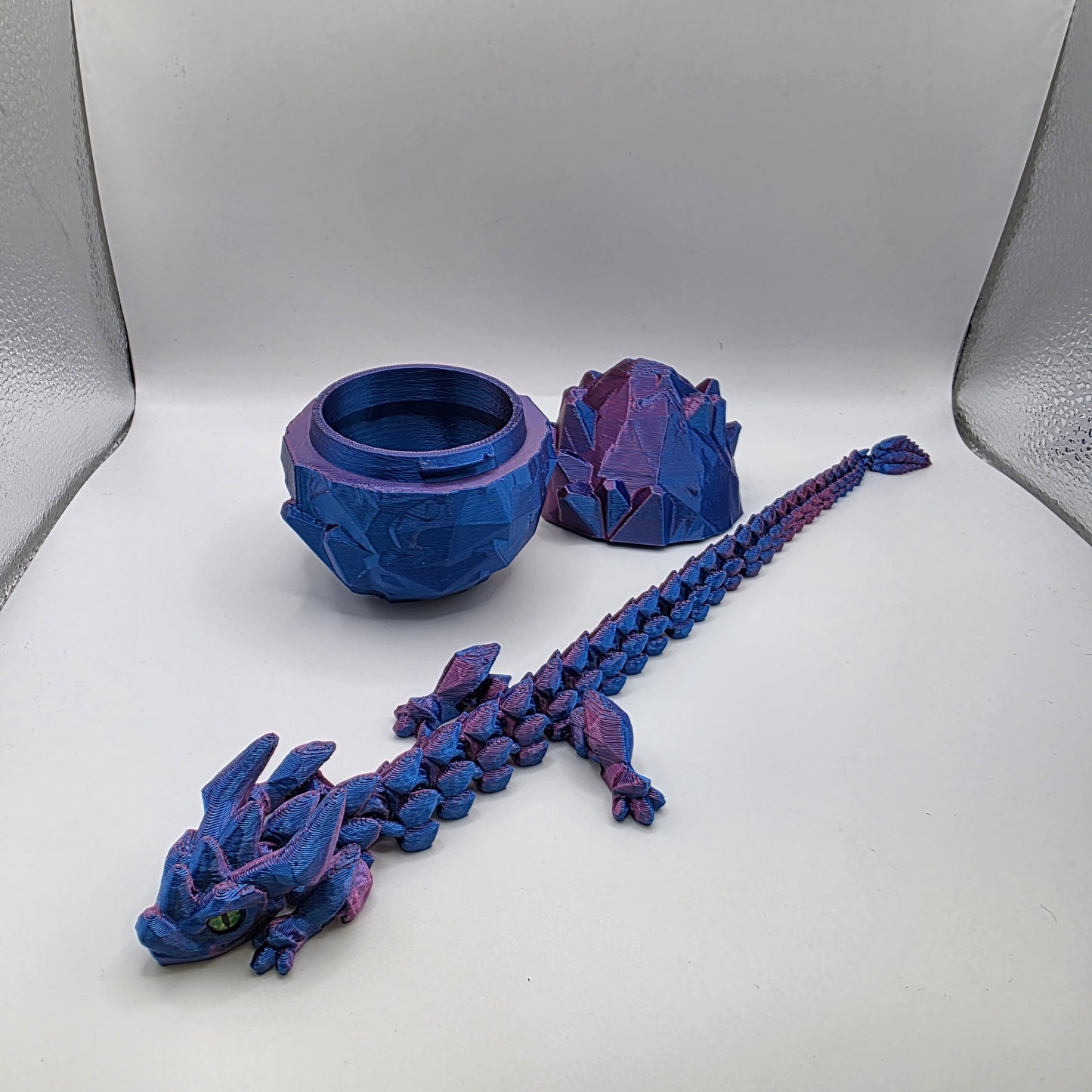 3D Printed Crystal Dragon Egg
