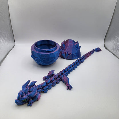 3D Printed Crystal Dragon Egg