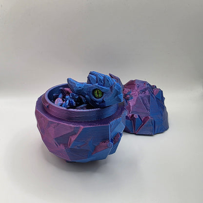 3D Printed Crystal Dragon Egg