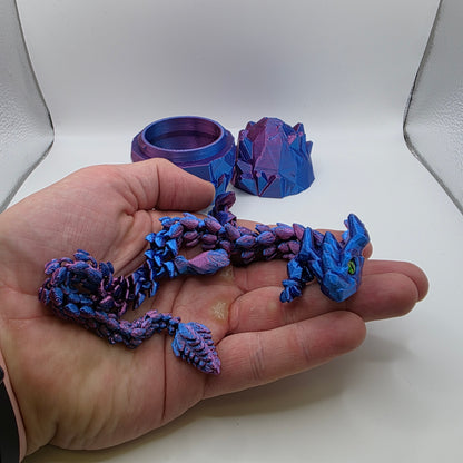 3D Printed Crystal Dragon Egg