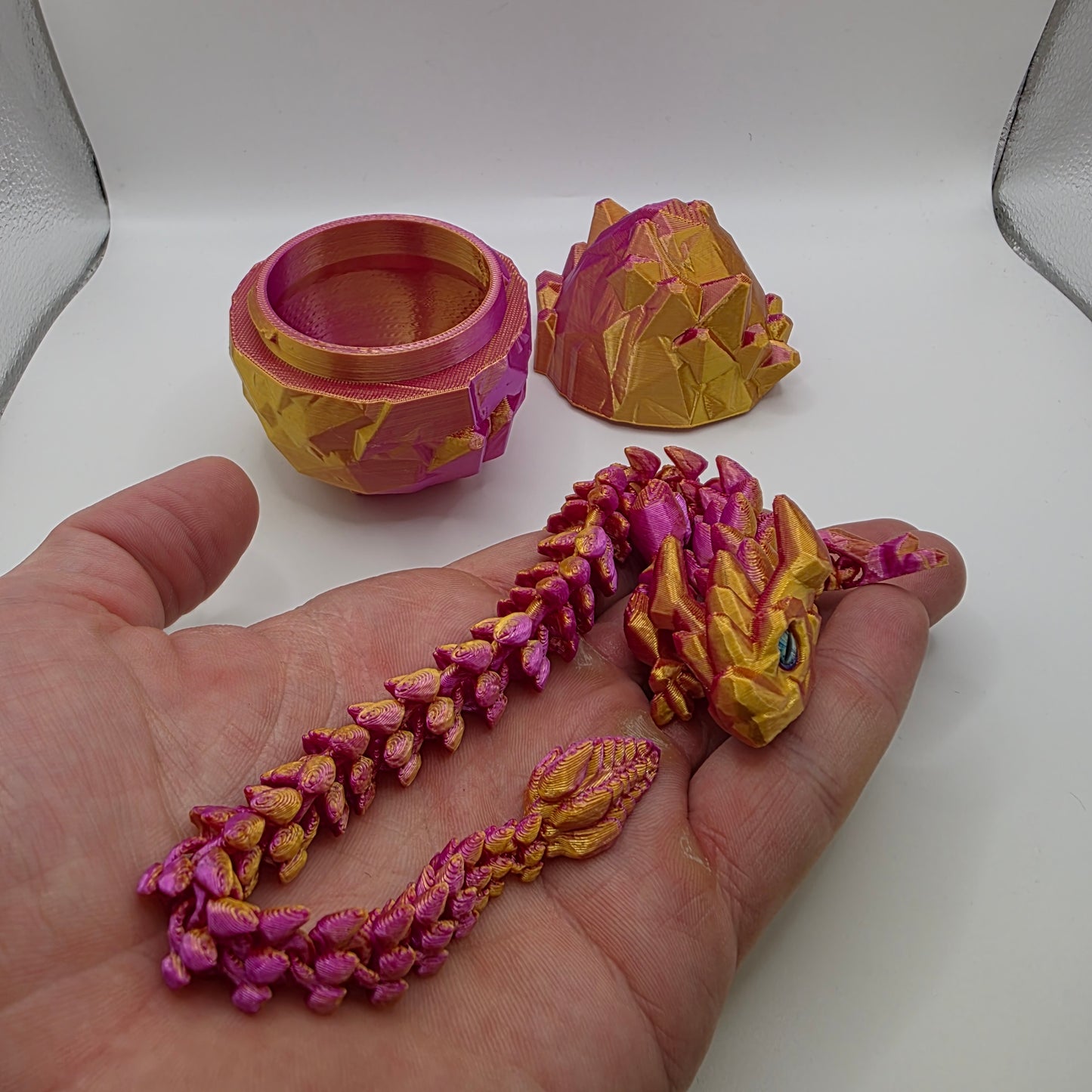 3D Printed Crystal Dragon Egg