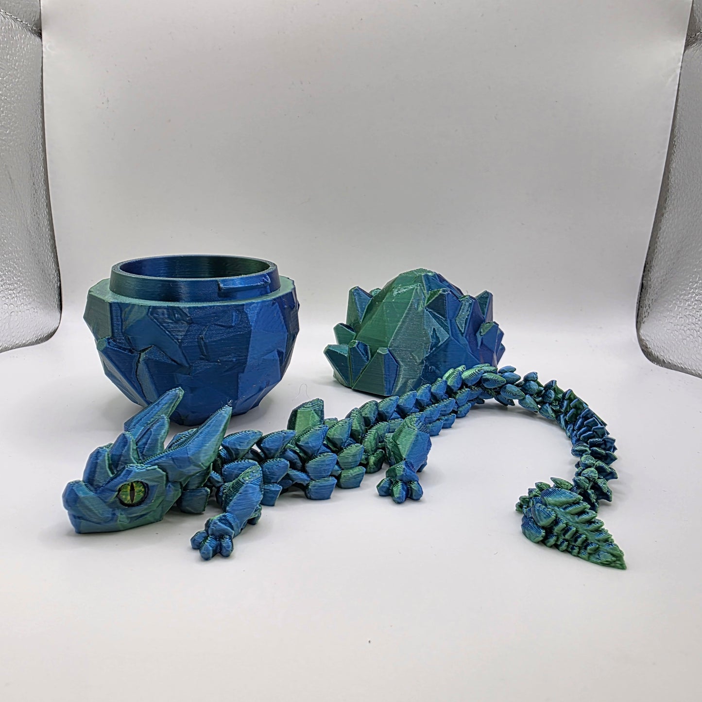 3D Printed Crystal Dragon Egg