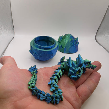3D Printed Crystal Dragon Egg