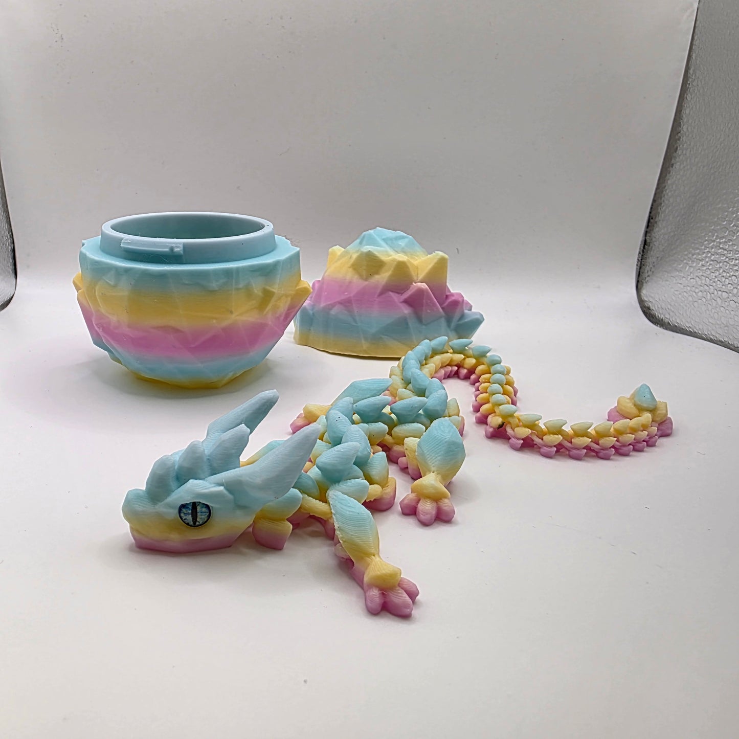 3D Printed Crystal Dragon Egg