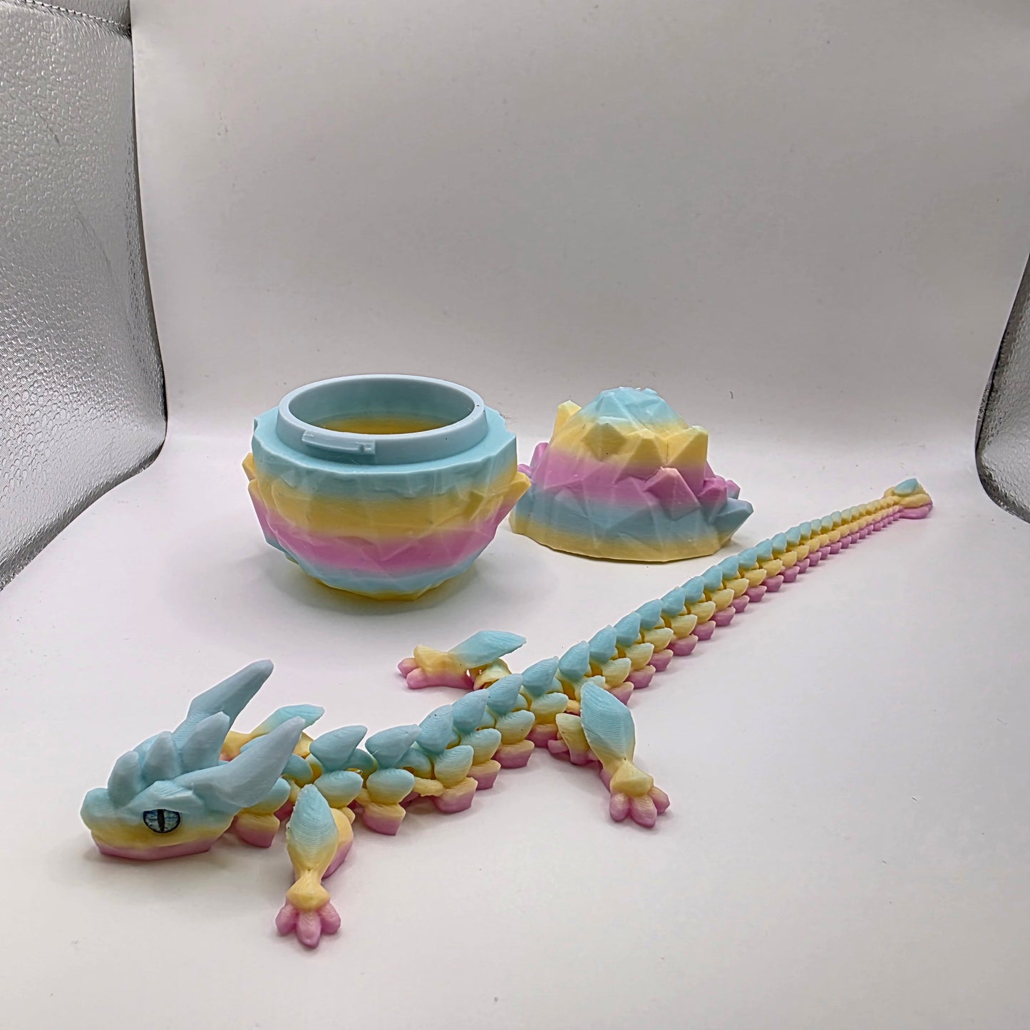 3D Printed Crystal Dragon Egg