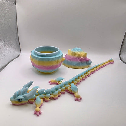 3D Printed Crystal Dragon Egg