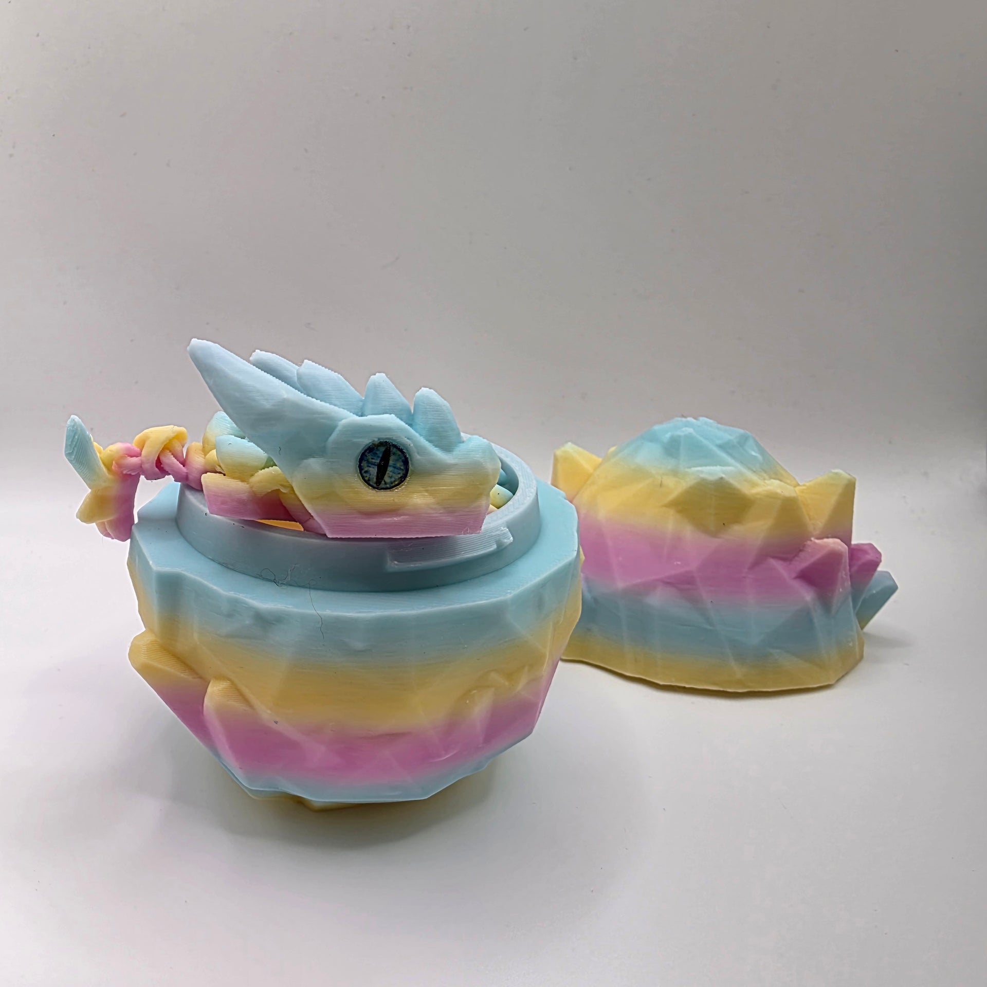 3D Printed Crystal Dragon Egg