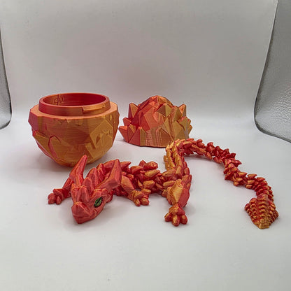3D Printed Crystal Dragon Egg