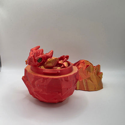 3D Printed Crystal Dragon Egg