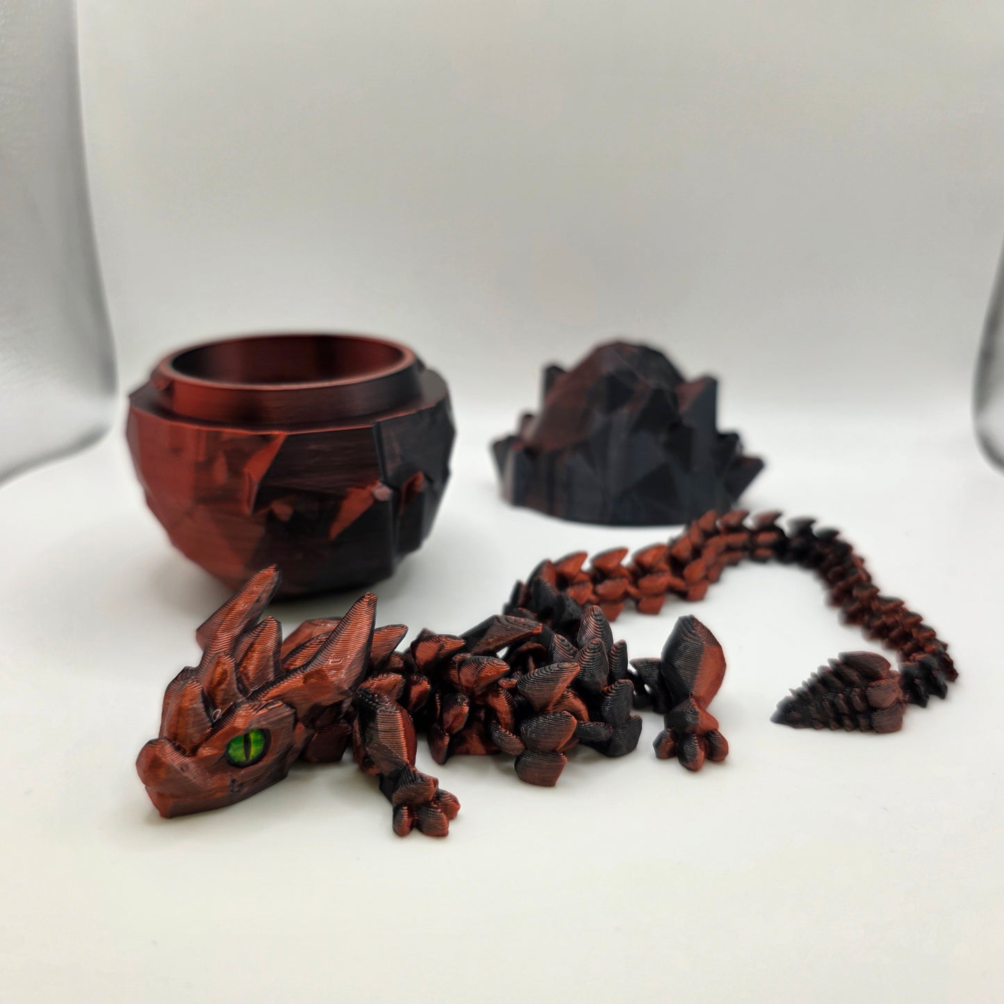 3D Printed Crystal Dragon Egg