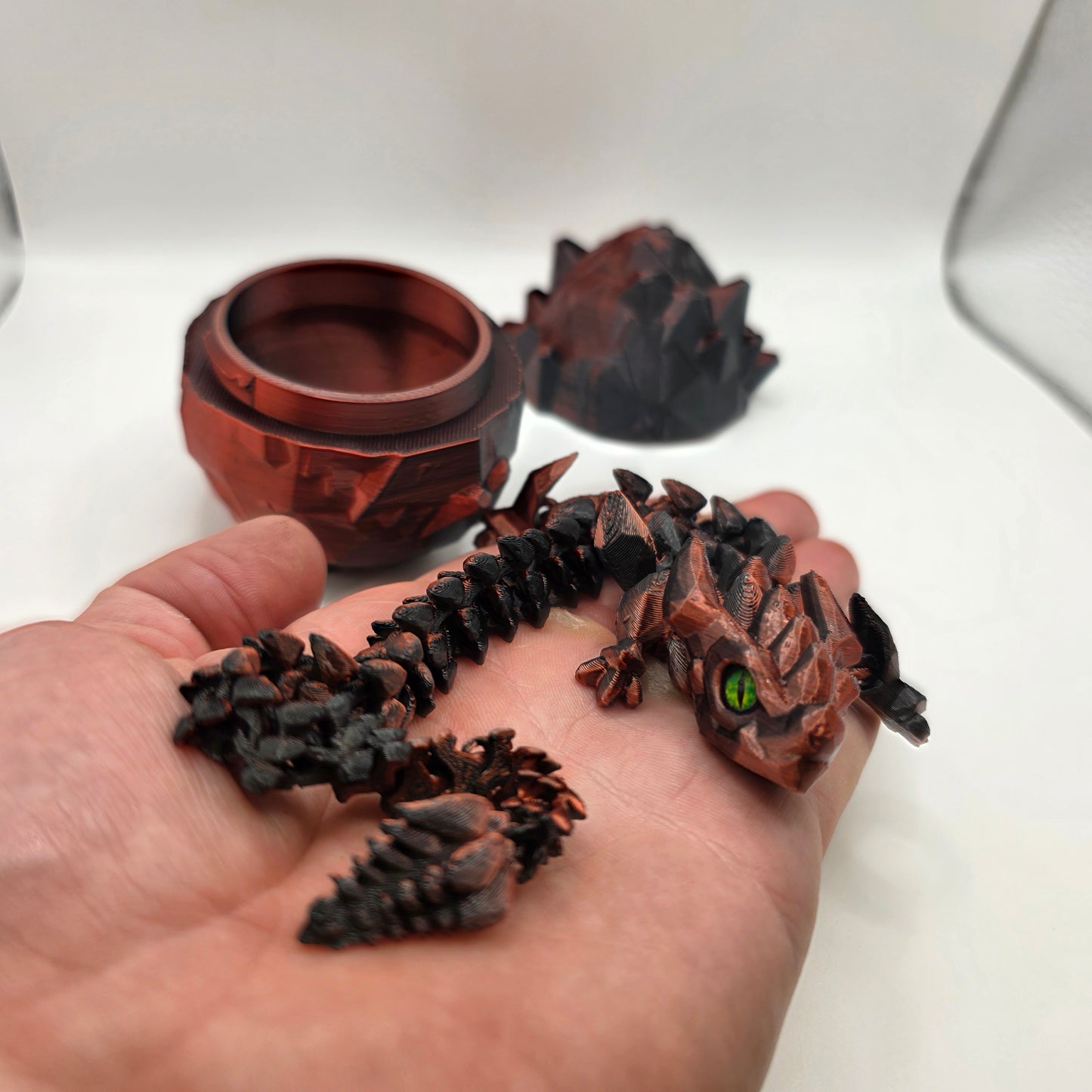 3D Printed Crystal Dragon Egg