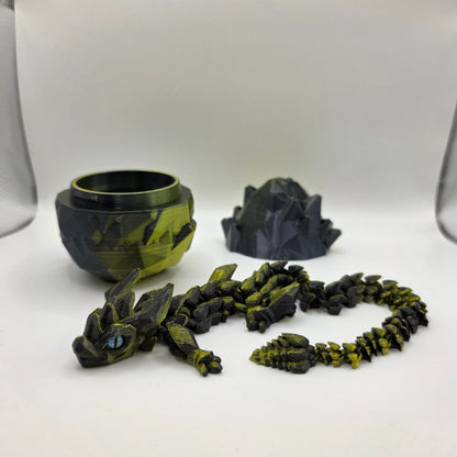 3D Printed Crystal Dragon Egg