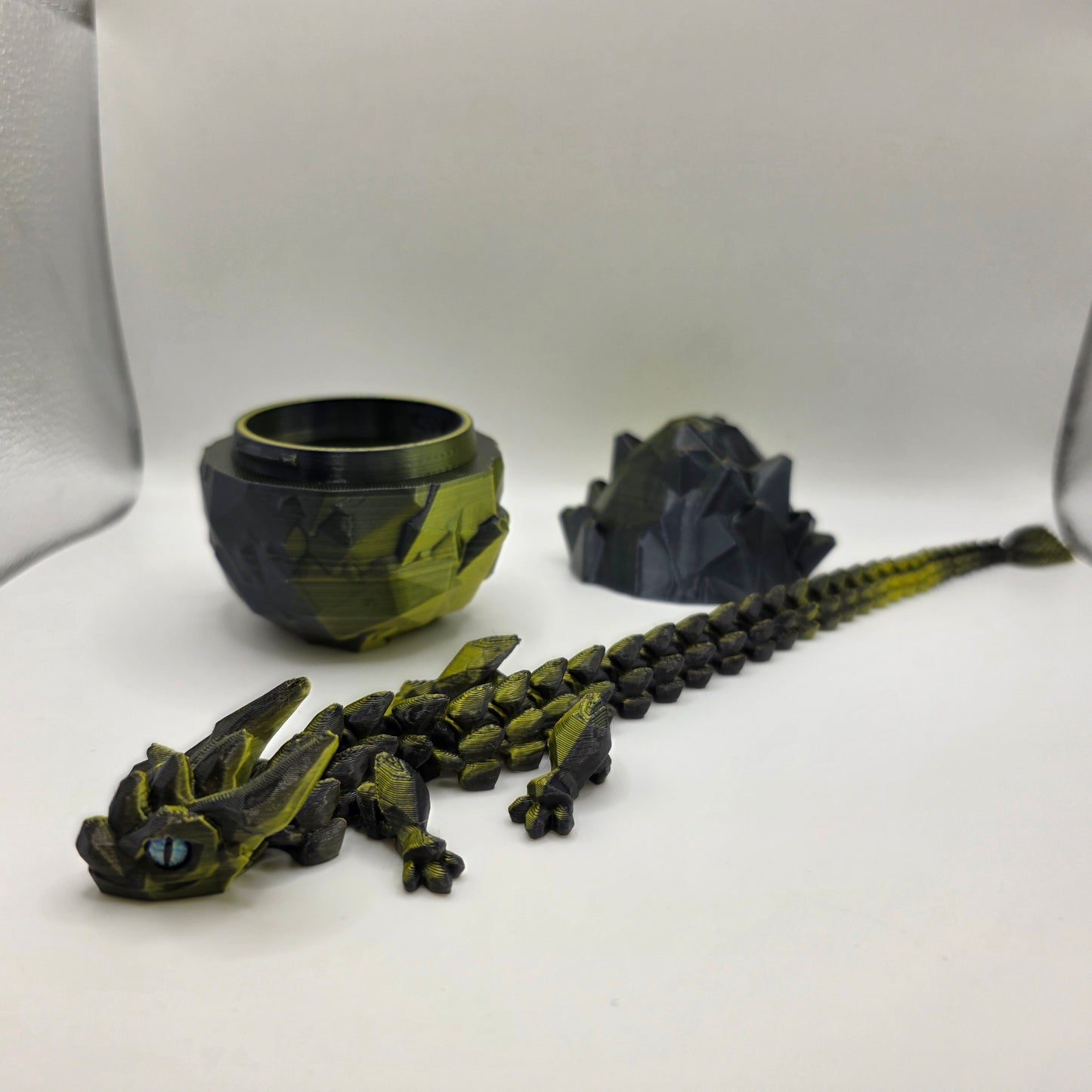 3D Printed Crystal Dragon Egg