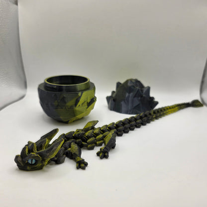 3D Printed Crystal Dragon Egg