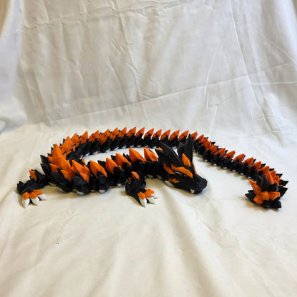 82cm Triple Colour 3D Printed Dragon