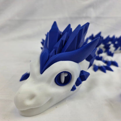 Custom 4-Foot Articulated Dragon – Fully Poseable, 3D Printed, Choose Your Colours!