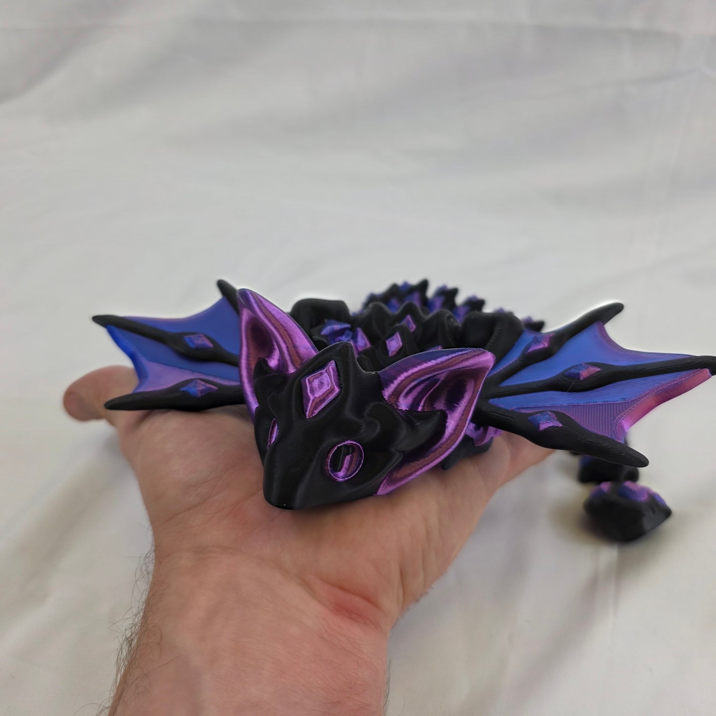 Nightstone Dragon – 3D Printed Articulated Fantasy Showpiece