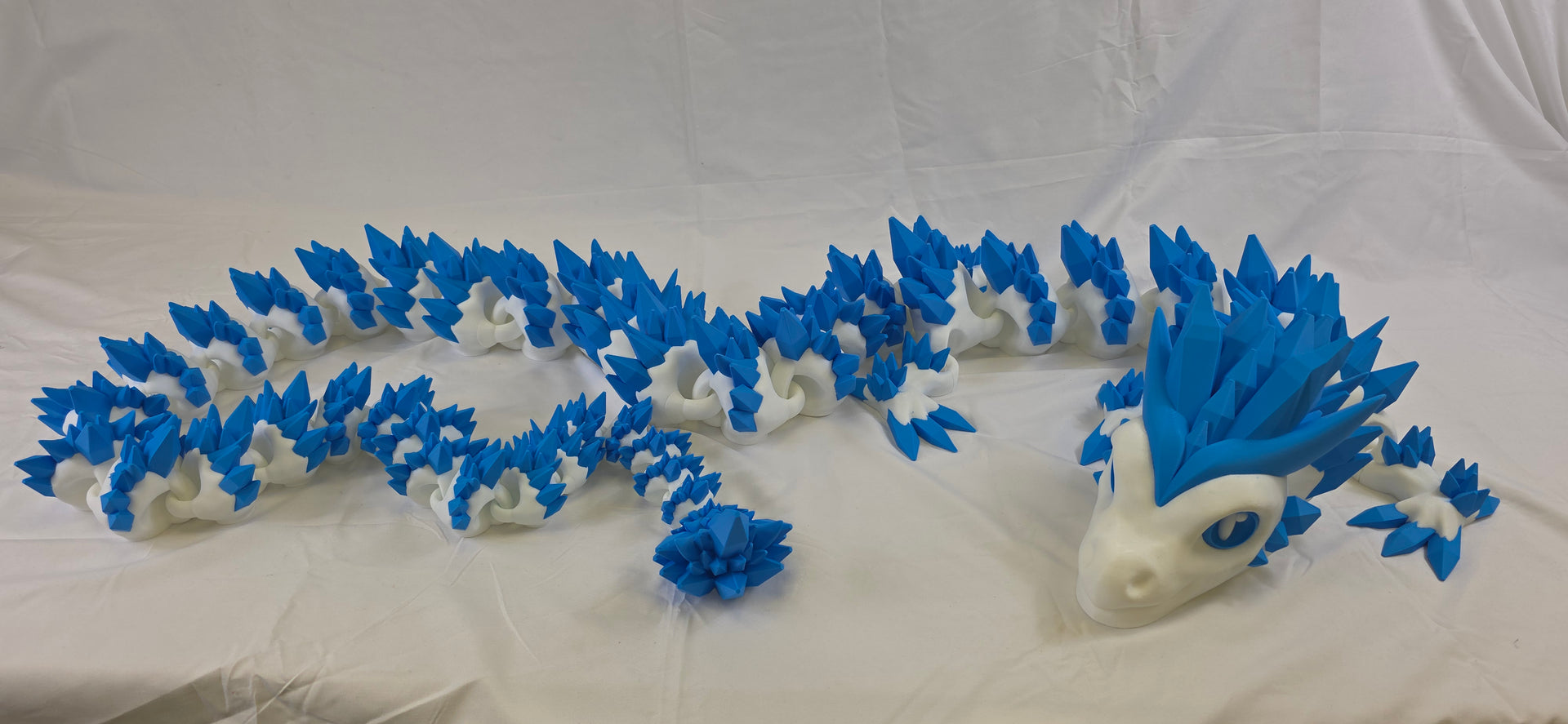 7 Foot Titan Frost Dragon – Giant 3D Printed Articulated Fantasy Centrepiece