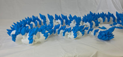 7 Foot Titan Frost Dragon – Giant 3D Printed Articulated Fantasy Centrepiece