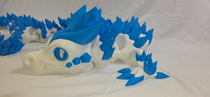 7 Foot Titan Frost Dragon – Giant 3D Printed Articulated Fantasy Centrepiece