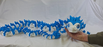 7 Foot Titan Frost Dragon – Giant 3D Printed Articulated Fantasy Centrepiece