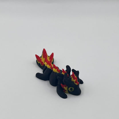 Firestorm Dragon – 3D Printed Articulated Fantasy Collectible