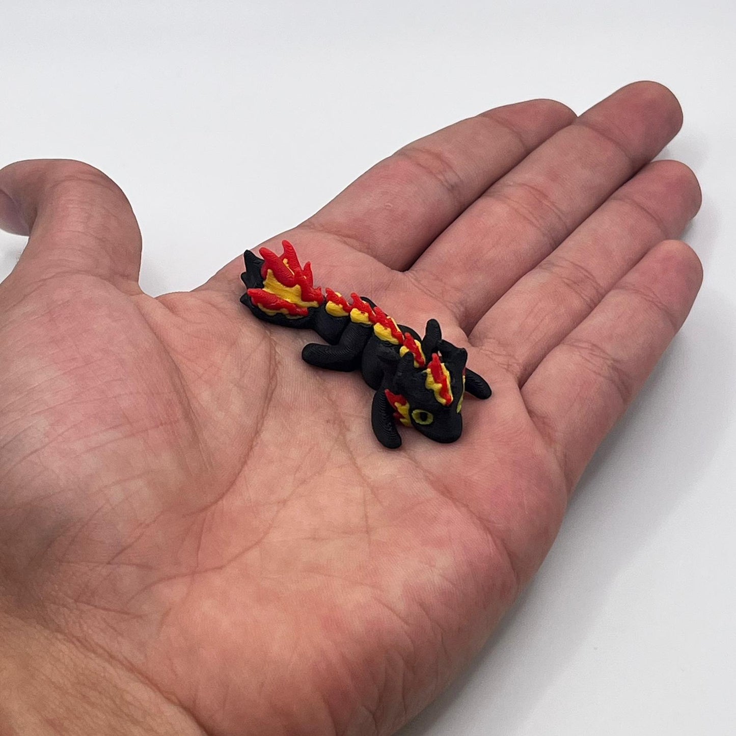 Firestorm Dragon – 3D Printed Articulated Fantasy Collectible