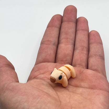 Mini Capybara Figurine – 3D Printed Pocket-Sized Animal Collectible