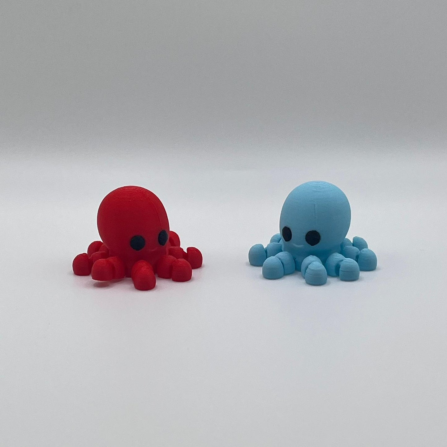 Mini Octopus Figurines – 3D Printed Pocket-Sized Ocean Collectibles