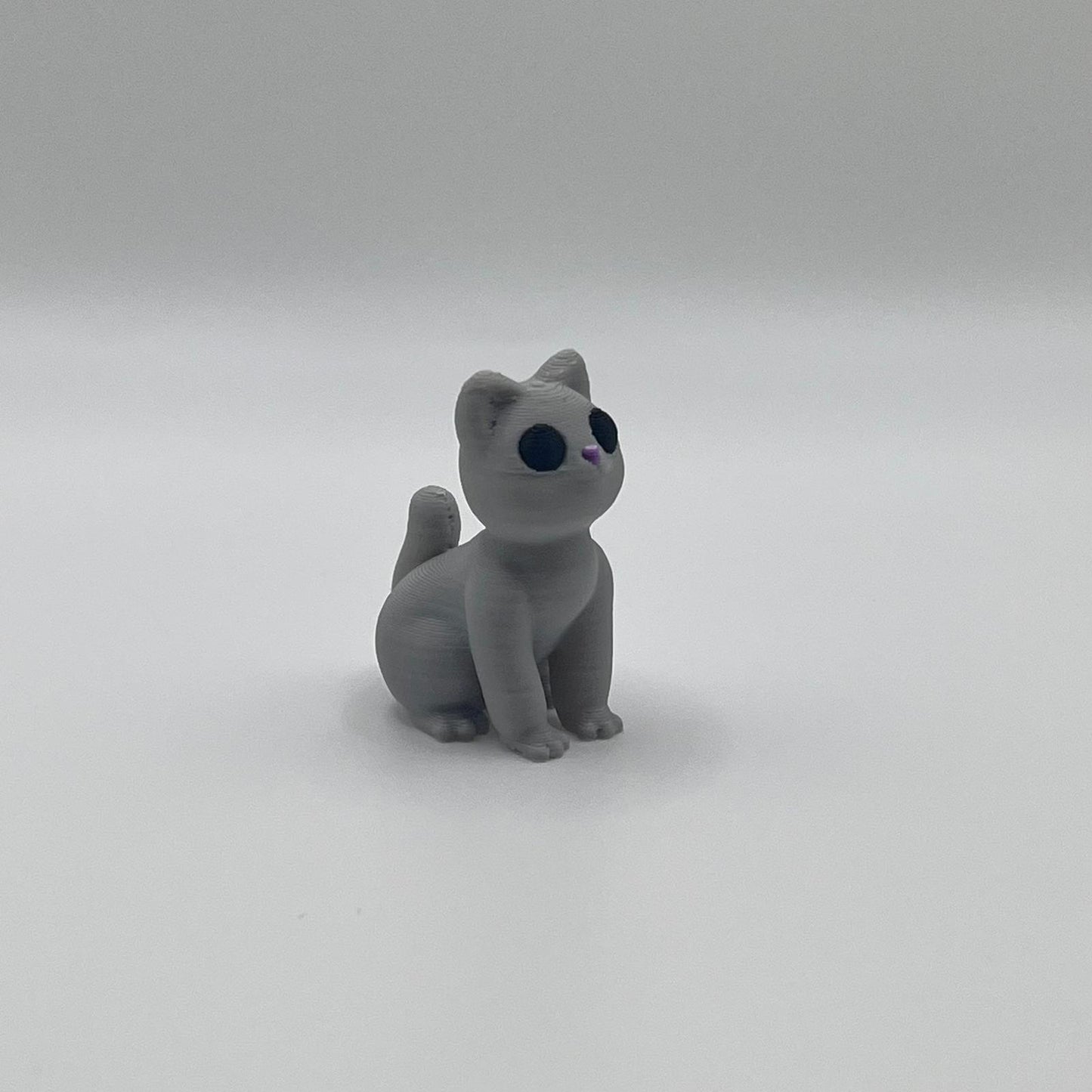 Mini Cat Figurine – 3D Printed Pocket-Sized Animal Collectible