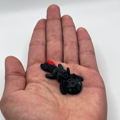 Mini Night Dragon – 3D Printed Articulated Collectible