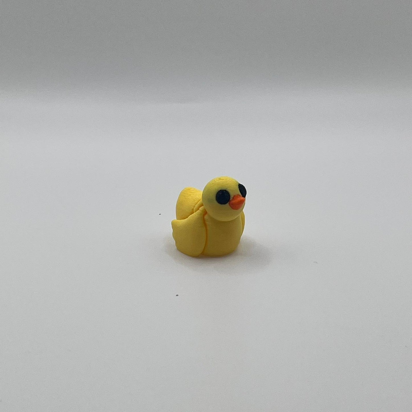 Mini Duckling Figurine – 3D Printed Pocket-Sized Animal Collectible