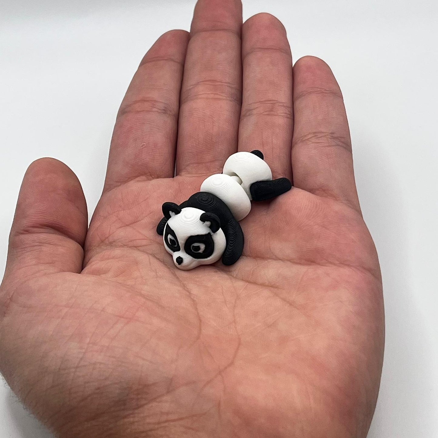 Mini Panda Figurine – 3D Printed Articulated Animal Collectible