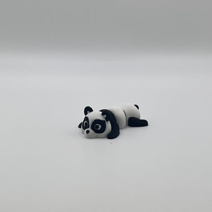 Mini Panda Figurine – 3D Printed Articulated Animal Collectible
