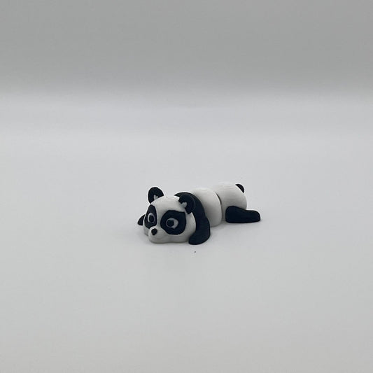 Mini Panda Figurine – 3D Printed Articulated Animal Collectible